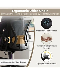 Slickblue Ergonomic Mesh Office Chair with Adjustable Lumbar Support