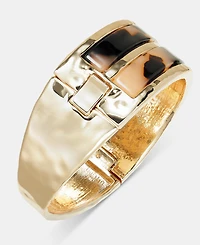 Style & Co Tortoise-Shell Layered Bangle Bracelet, Macy's Exclusive
