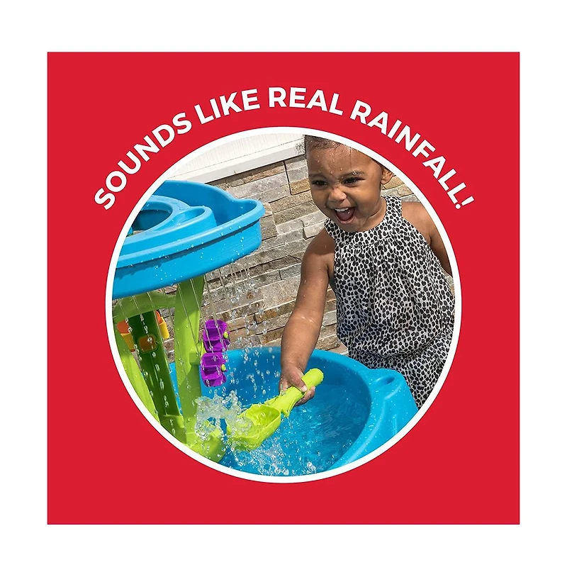 Gnuadz Summer Showers Splash Tower Water Table Kids Outdoor Play