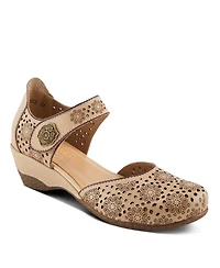 L'Artiste Spring Step Americana Women's Wedge Mary Jane with Buckle