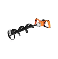 Sugift 20V Cordless Ice Auger with 8 in 2-in-1 Drill Bit and Brushless Motor