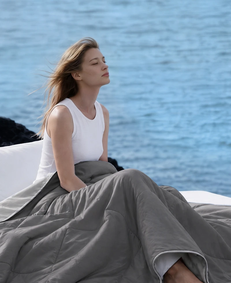 Madison Park Cooling Lightweight Down Alternative Comforter