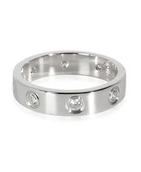 Pre-Owned Cartier White Gold Diamond Small Model Love Ring