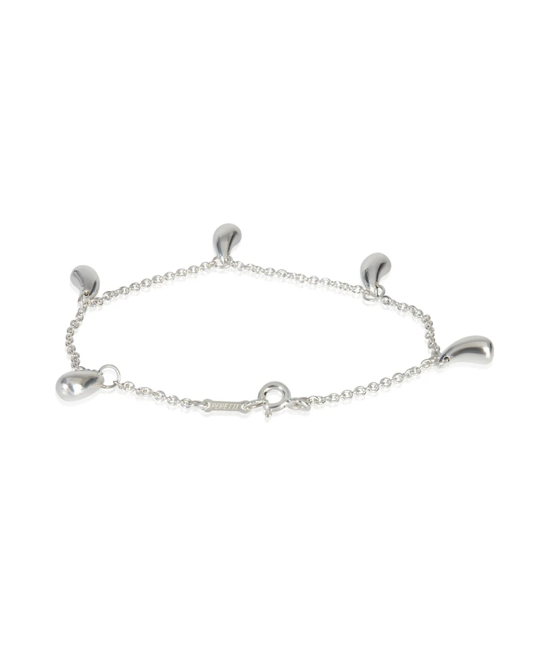 Pre-Owned Tiffany & Co Sterling Silver Elsa Peretti Teardrop Bracelet