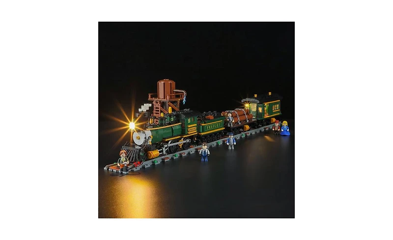 Lumibricks Western Freight Train