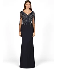 Lara Women's Long Sleeve Knit Gown