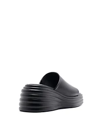 Therapy Australia Women's Flaunt Square Toe Wedge Sandal