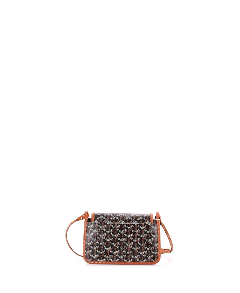 Pre-Owned Goyard Plumet Clutch Wallet Coated Canvas
