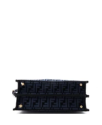 Pre-Owned Fendi Medium Peekaboo ISeeU Bag Zucca Tapestry