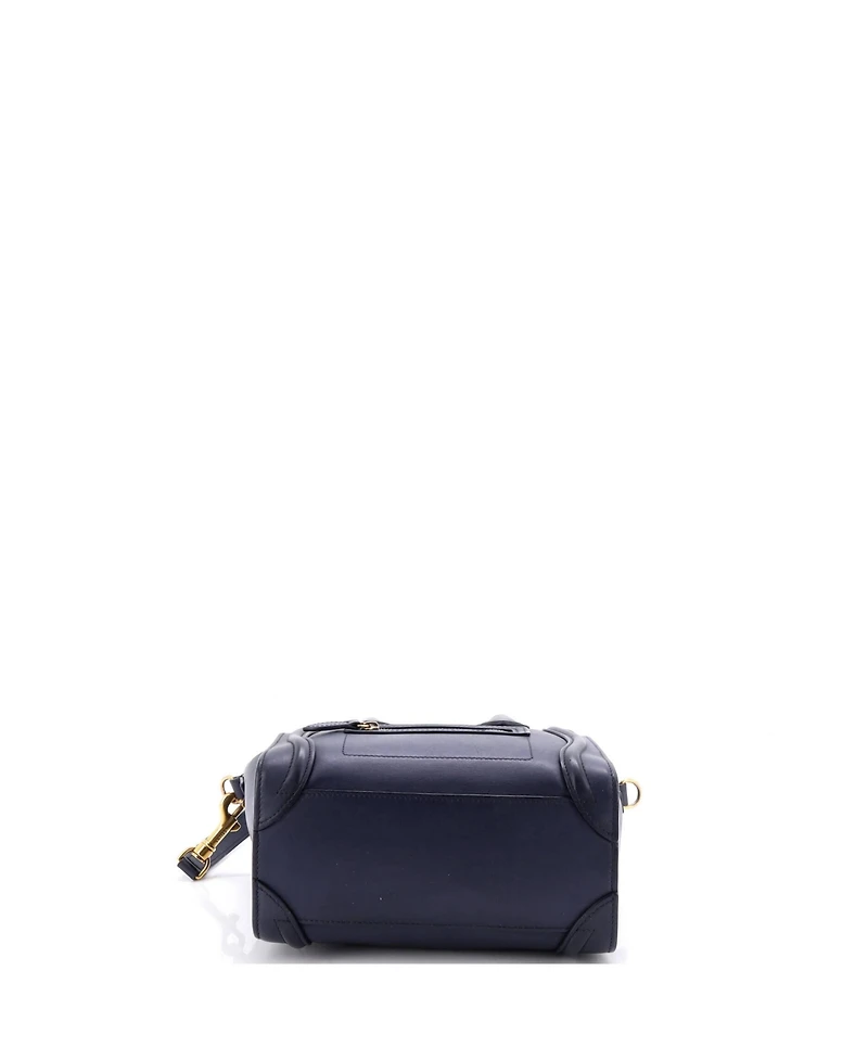 Pre-Owned Celine Nano Luggage Bag Smooth Leather