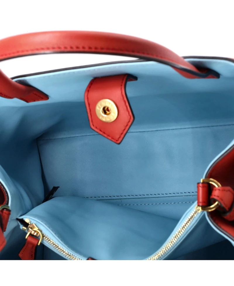 Pre-Owned Fendi Petite 2Jours Bag Leather