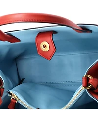 Pre-Owned Fendi Petite 2Jours Bag Leather
