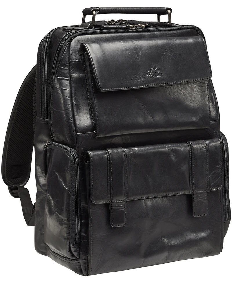 Mancini Men's Laptop and Tablet Backpack