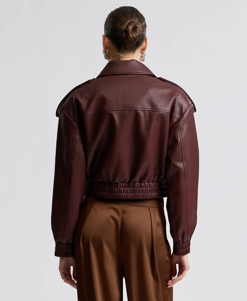 Avec Les Filles Women's Oversized Strong Shoulder Jacket