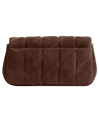 Coach Tabby Mini Quilted Suede Crossbody Bag