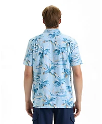 Salt Life Men's Men s Tropic Reverie Woven Shirt