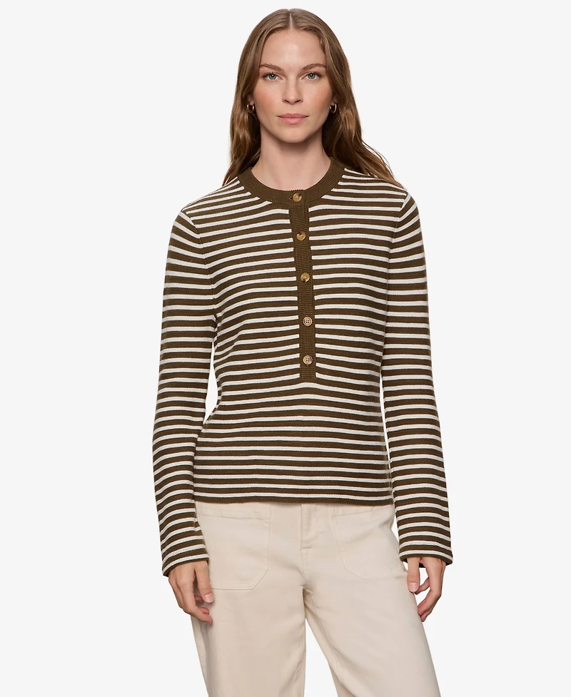 Sanctuary Women's Everyday Striped Pull-On Sweater