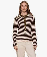 Sanctuary Women's Everyday Striped Pull-On Sweater