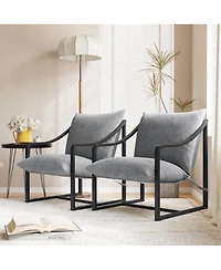 Gaomon Set of 2 Sling Armchair