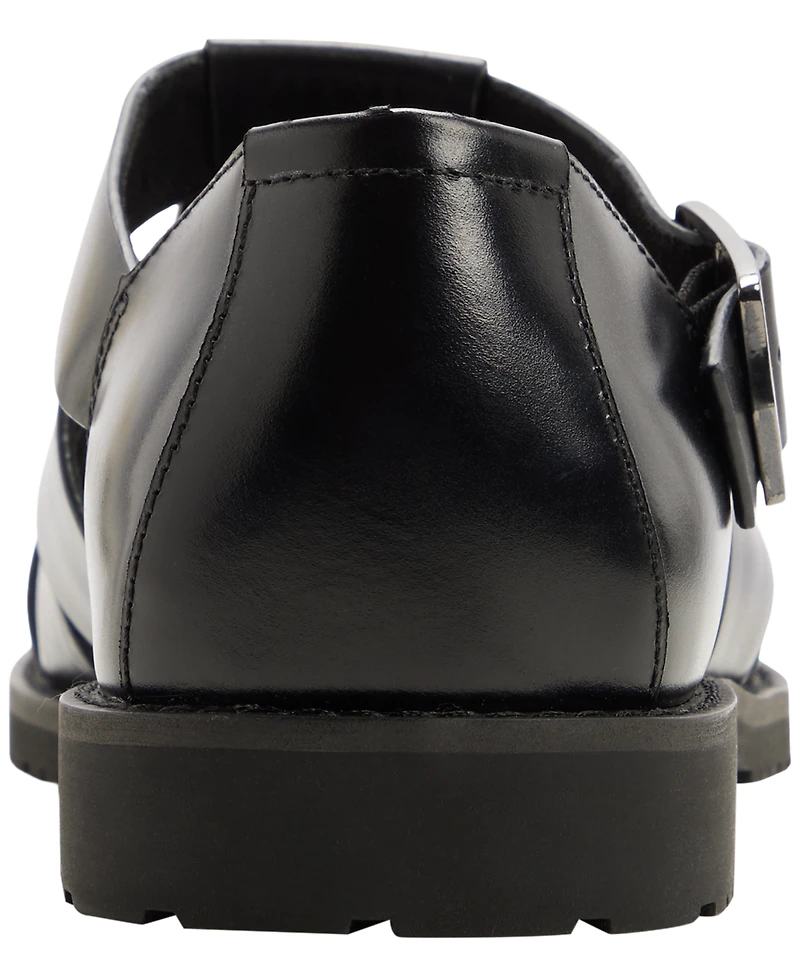Gh Bass Men's Classic Leather Fisherman Buckle Sandals