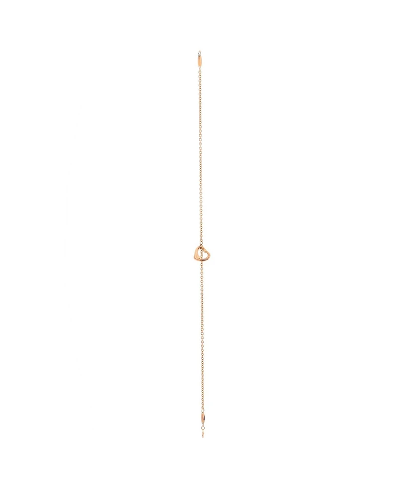 Pre-Owned Tiffany & Co Elsa Peretti Open Heart Charm Bracelet