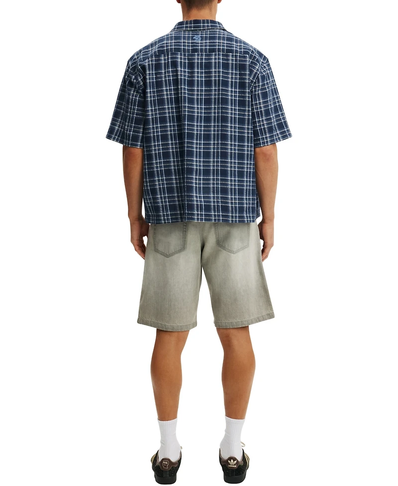 Cotton On Men's Regular-Fit Baggy Denim Shorts