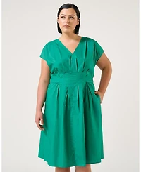 Estelle Rebekah Cotton Mini Dress