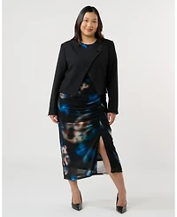 Estelle Plus Eboni Cropped Jacket