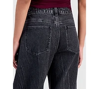 Madden Girl Juniors' Balloon-Leg Jogger Jeans