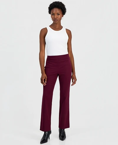 I.n.c. International Concepts Petite Pull-On Bi-Stretch Bootcut Pants, Macy's Exclusive