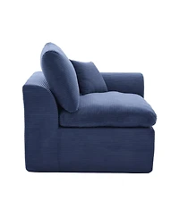 Streamdale Furniture Modular Sectional Sofa Cloud Couch, Comfy Modern 2 Seater with Removable Cushion Covers
