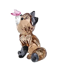 Swarovski Idyllia Fox and Butterfly Crystal Figurine