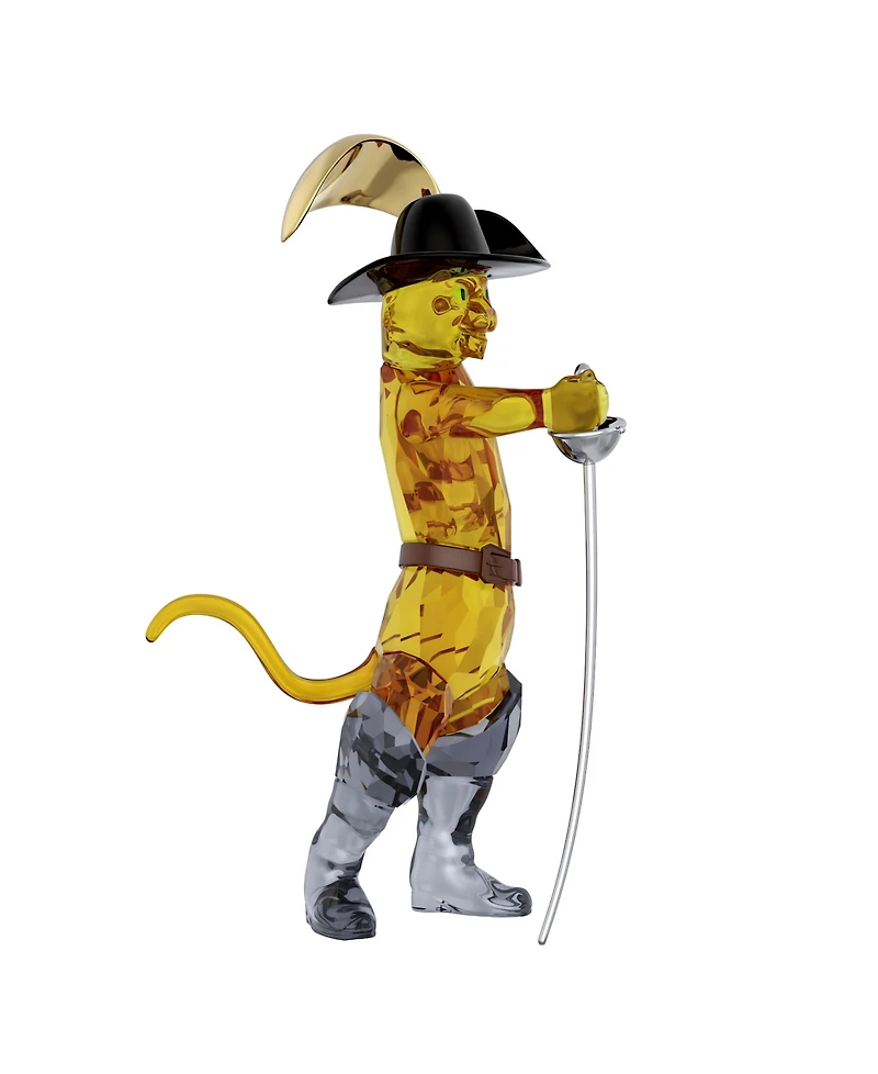 Swarovski Shrek Puss In Boots Crystal Figurine