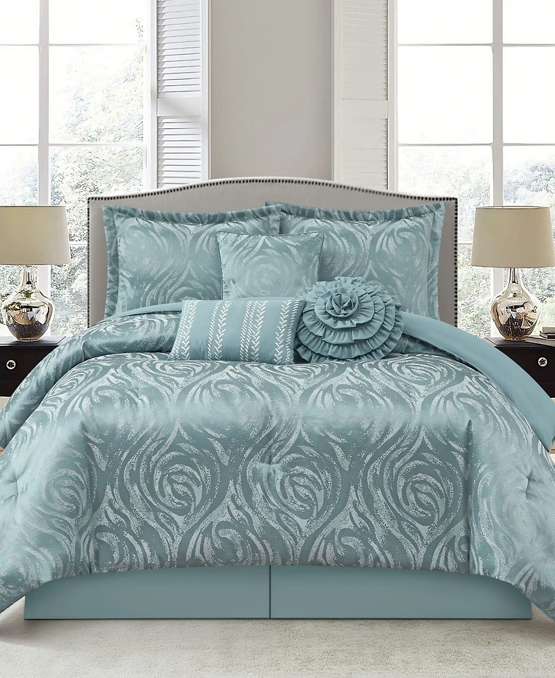 Stratford Park Alameda Floral 7-Pc. Comforter Set