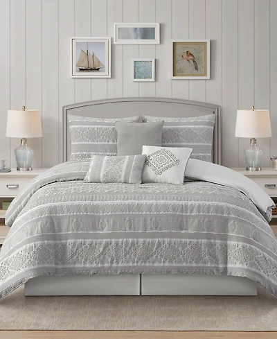 Stratford Park Illusa Floral 7-Pc. Comforter Set