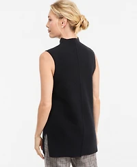 Charter Club Women's 100% Cashmere Funnel-Neck Sleeveless Sweater, Macy's Exclusive