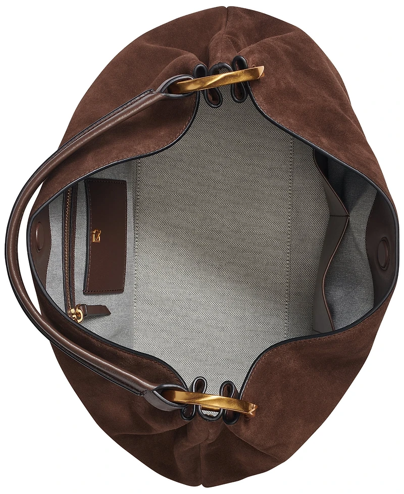 Donna Karan New York Glenwood Leather Extra-Large Shoulder Handbag