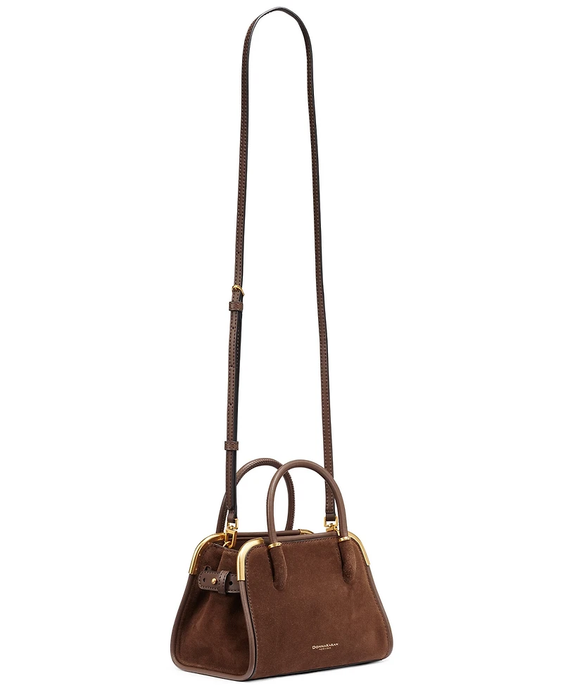 Donna Karan New York Leather Small Satchel Handbag