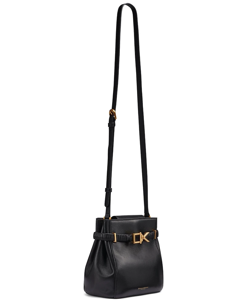 Donna Karan New York Gingham Small Crossbody Handbag