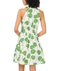 1.state Women's Sleeveless Smocked Waist Dress