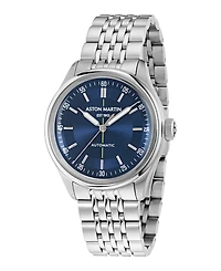 Aston Martin F1 Men's Automatic Blue Stainless Steel Bracelet Watch 39mm