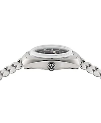 Aston Martin F1 Men's Automatic Brown Stainless Steel Bracelet Watch 41MM