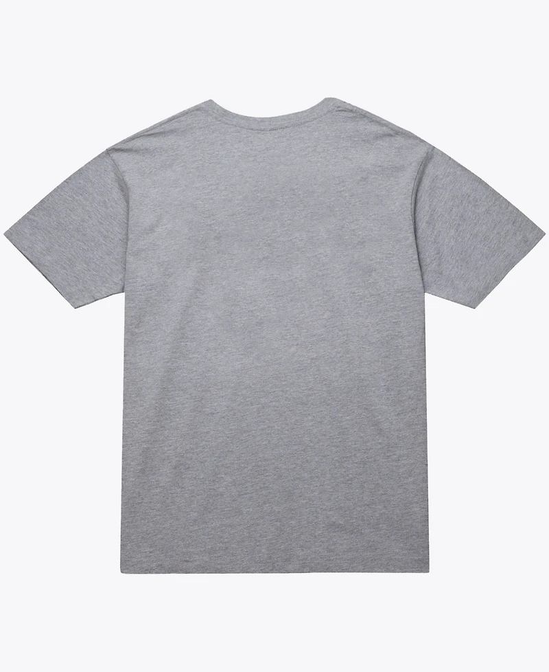 Mitchell Ness Men's Heather Gray New York Knicks Coffee Cup T-Shirt