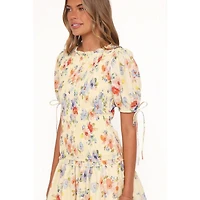 Petal and Pup Women's Kaelyn Gather Mini Dress