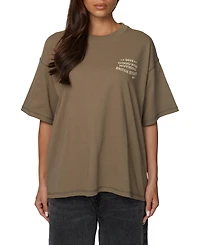 Good For Nothing Women's Oversized Stamp T-Shirt