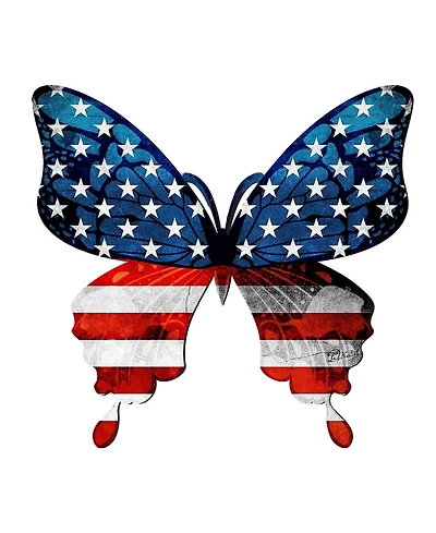 Designocracy Usa Butterfly Holiday Door Decor