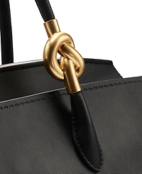 Donna Karan New York Loden Leather Large Satchel Handbag