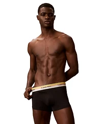 Calvin Klein Men's 1-Pack Pride Cotton Classics Trunk Underwear
