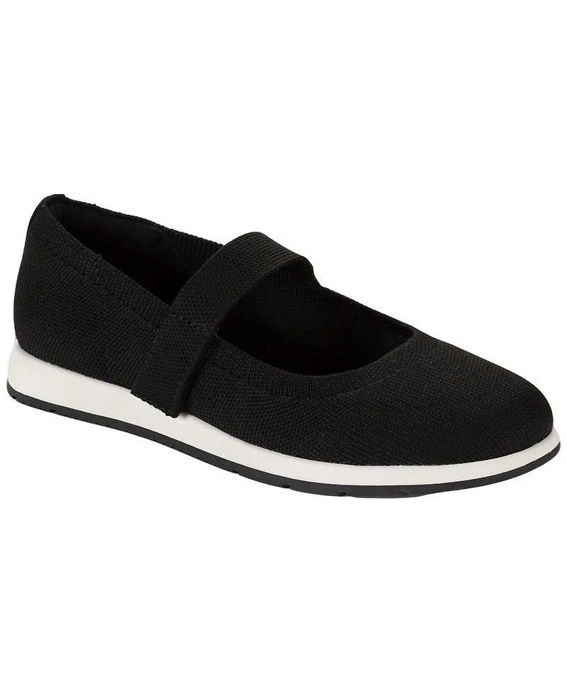 Style & Co Women's Gladyss Sporty Knit Mary Jane Flats, Macy's Exclusive