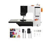 Yobtop Diy Tool Kit Sewing Machine,Portable Machine, 38 Built-in Stitches and Reverse Sewing, Dual Speed with Extension Table